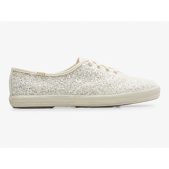 Keds X Kate Spade Women's Champion Glitter Celebration Sneaker - Picture 1 of 9